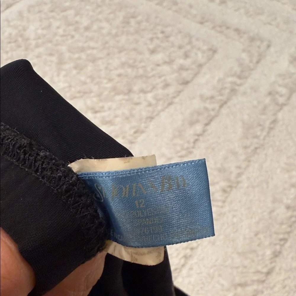 St. John’s Bay - Black bikini skirt/bottom - Size 12